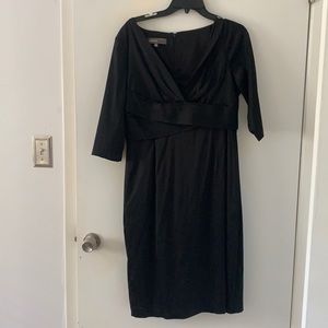 3/4 sleeve satin LBD